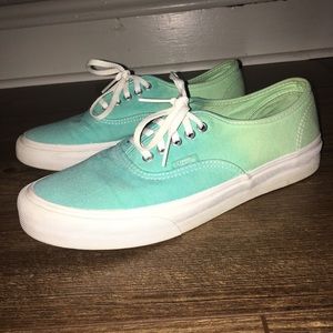 Ombré Blue Green VANS
